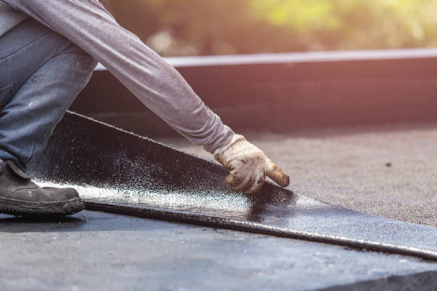 Professional Crawl Space Encapsulation technician working in Aurora, OH